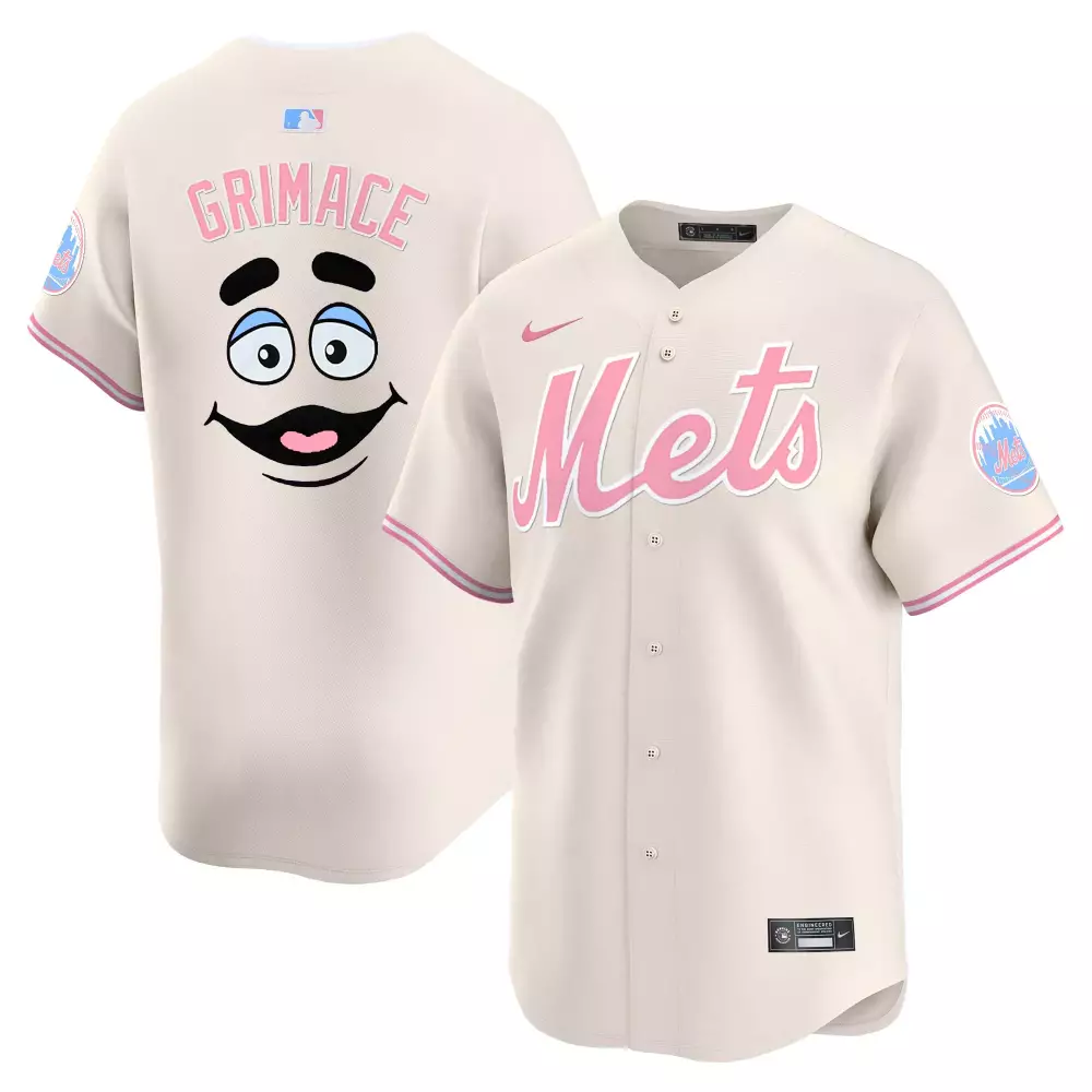 grimace black womens new york mets queens graffiti vapor premier limited jersey all stitched