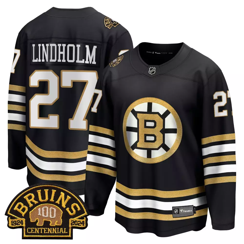 gold youth boston bruins 100 bb centennial patch breakaway custom jersey all stitched