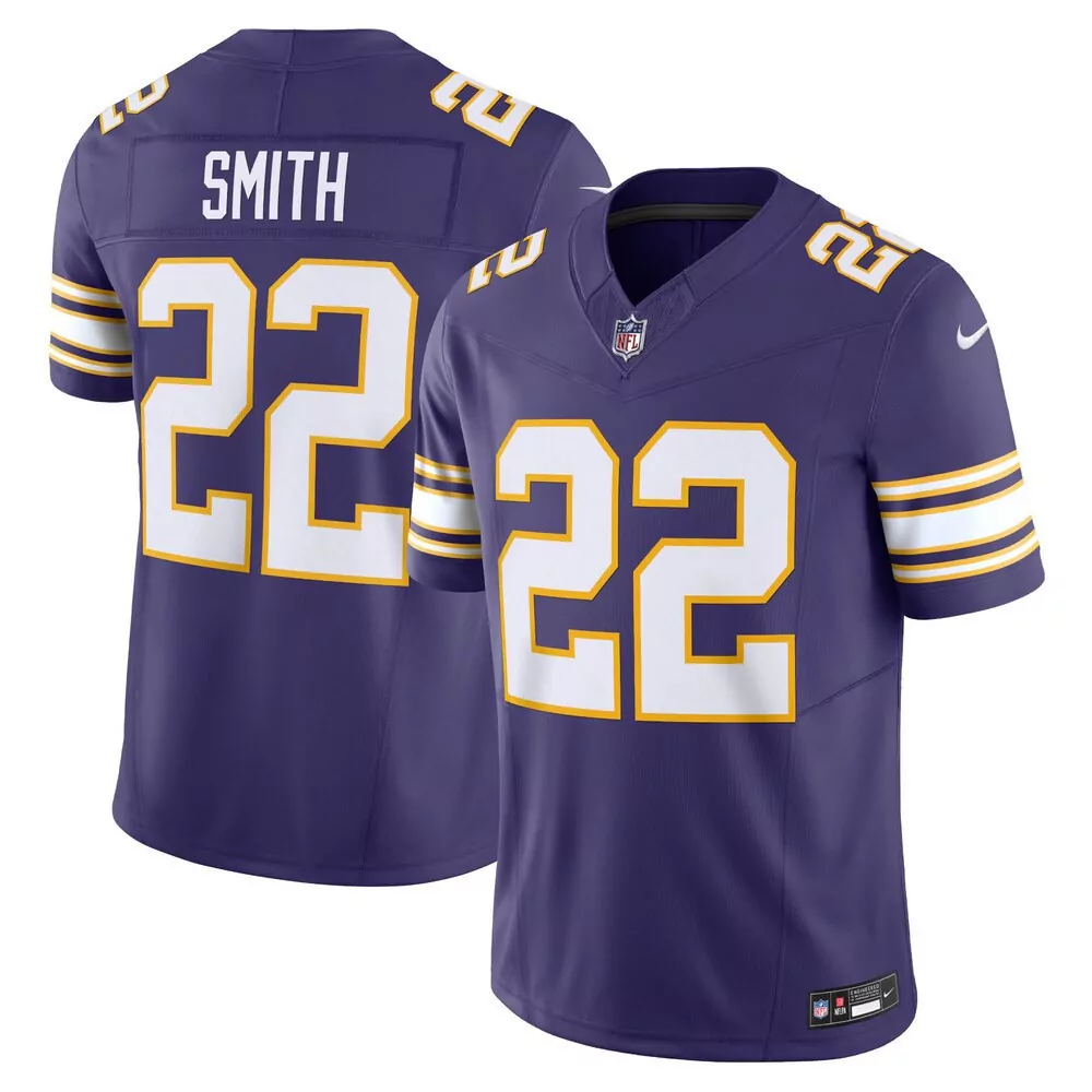 harrison smith men harrison smith minnesota vikings classic purple fuse limited jersey all stitched