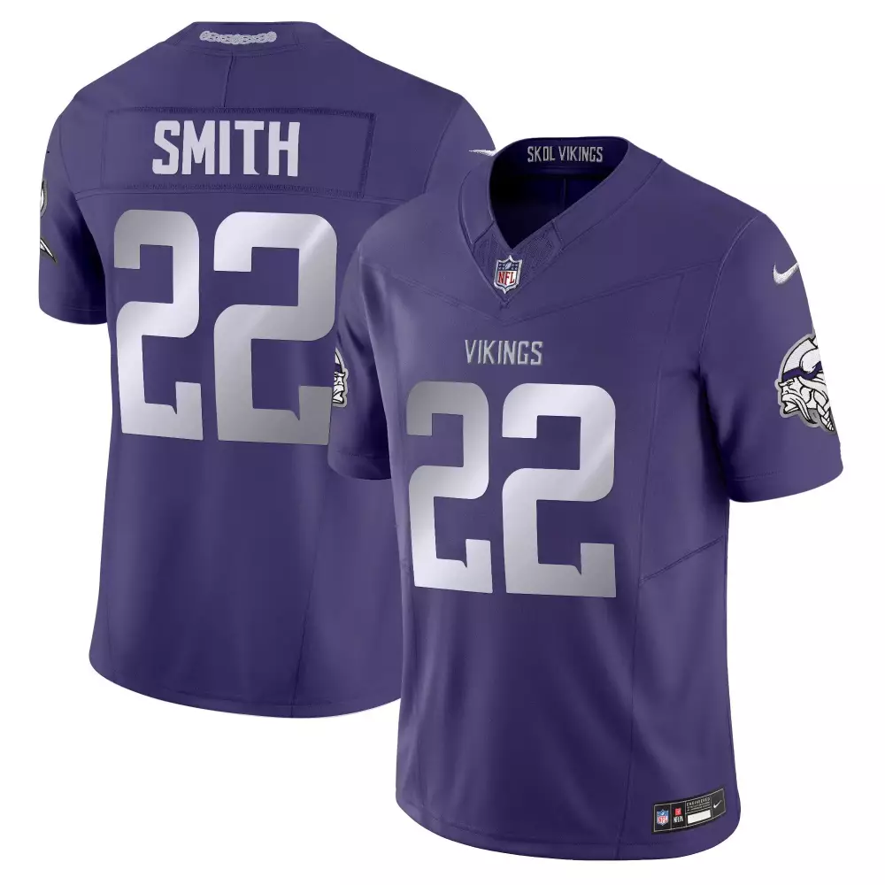 harrison smith purple mens 2024 vikings winter warrior vapor limited jersey all stitched