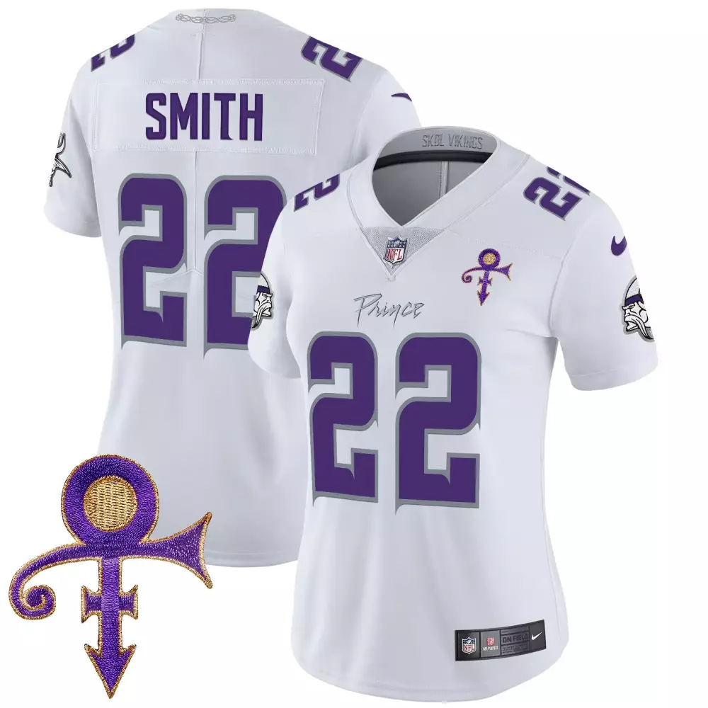 harrison smith white limited mens vikings 2024 winter warrior skol patch vapor limited jersey all stitched
