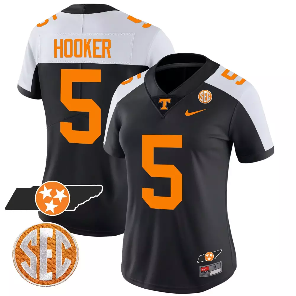 gray men tennessee volunteers sec patch custom jersey all stitched