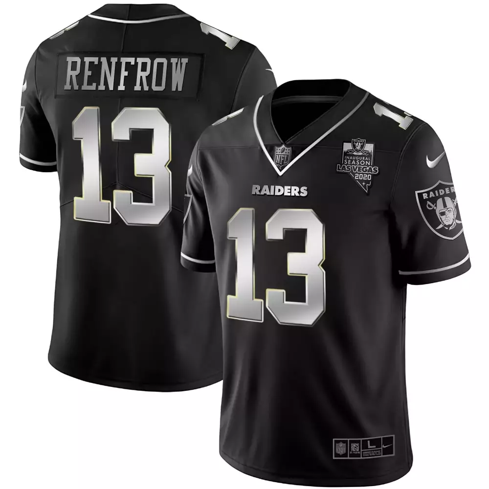 Hunter Renfrow Las Vegas Raiders Men's Silver Limited Jersey | Stitched Vapor Gold Gear | For Men, Women & Youth