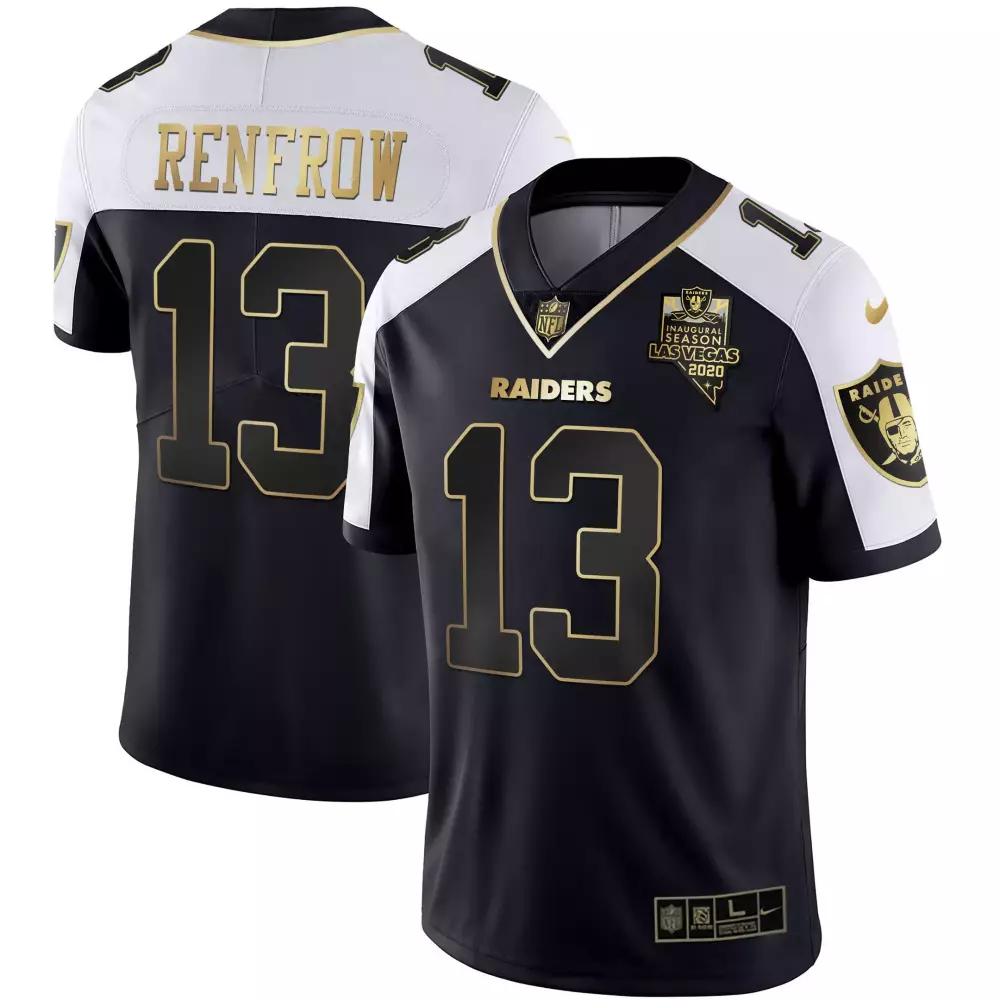 Hunter Renfrow Las Vegas Raiders Women's Alternate Vapor Black Jersey | Limited Edition Stitched Fan Gear | For Men, Women & Youth