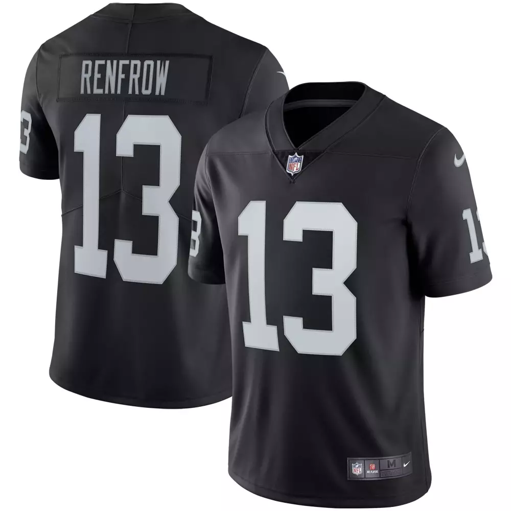 Hunter Renfrow Youth Las Vegas Raiders Vapor Limited Black Jersey | All Stitched Fan Gear | For Men, Women & Youth