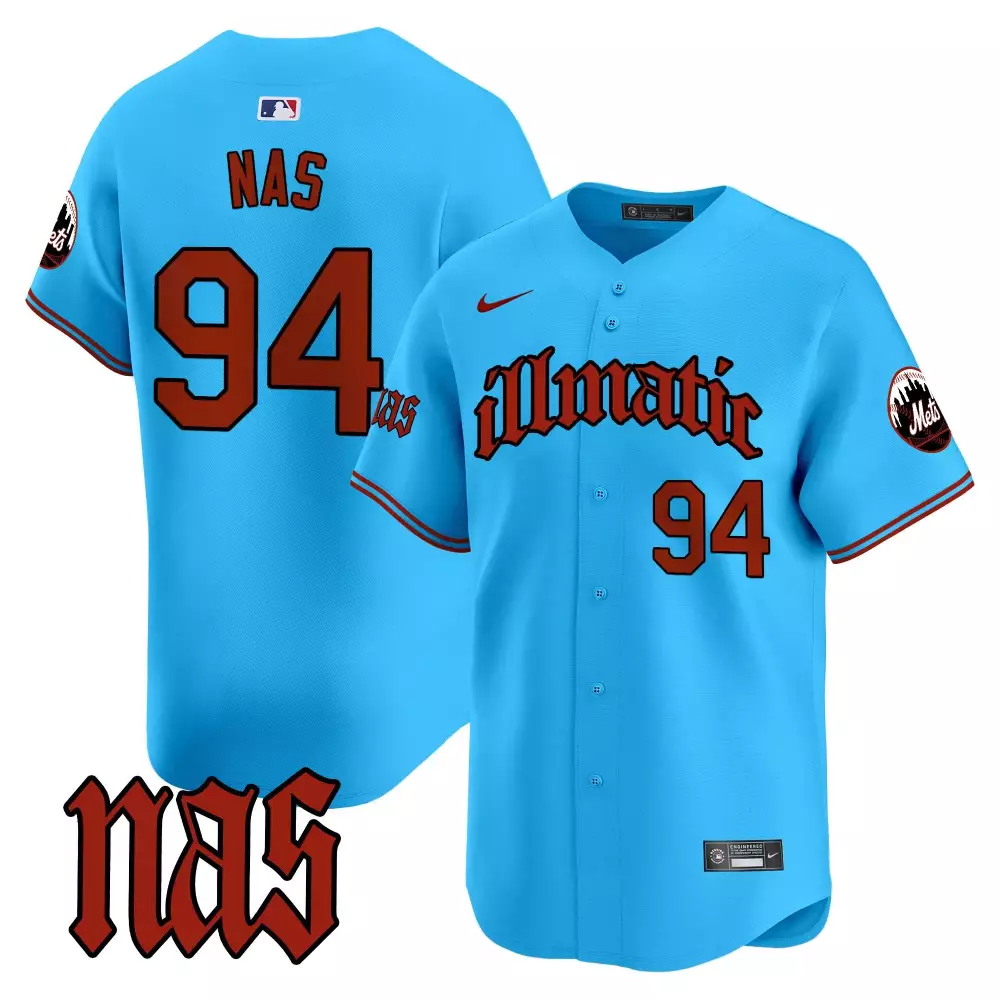 illmatic 1994 illmatic womens new york mets nas illmatic vapor premier limited jersey v2 all stitched