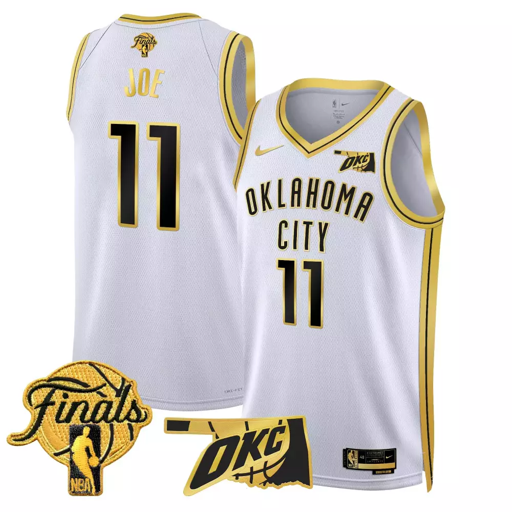 isaiah joe icon mens oklahoma city thunder swingman jersey v2 all stitched