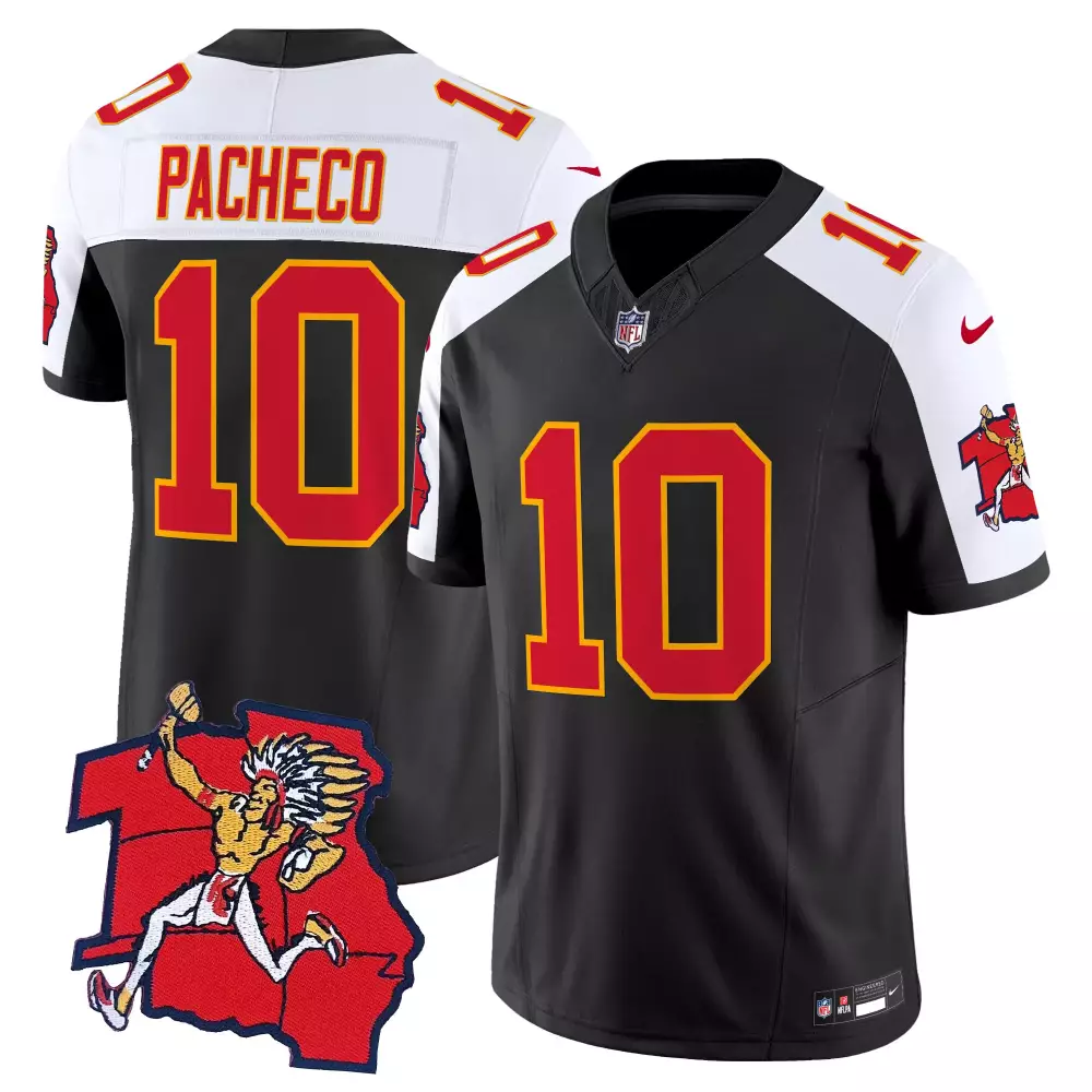 Isiah Pacheco Men's Chiefs 1963 Throwback Vapor Limited Jersey | All Stitched | Limited Edition Fan Gear | For Men, Women & Youth