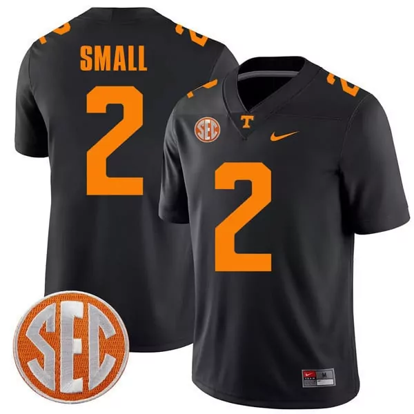 jabari small alternate orange mens tennessee volunteers checkerboard alternate jersey v2 stitched