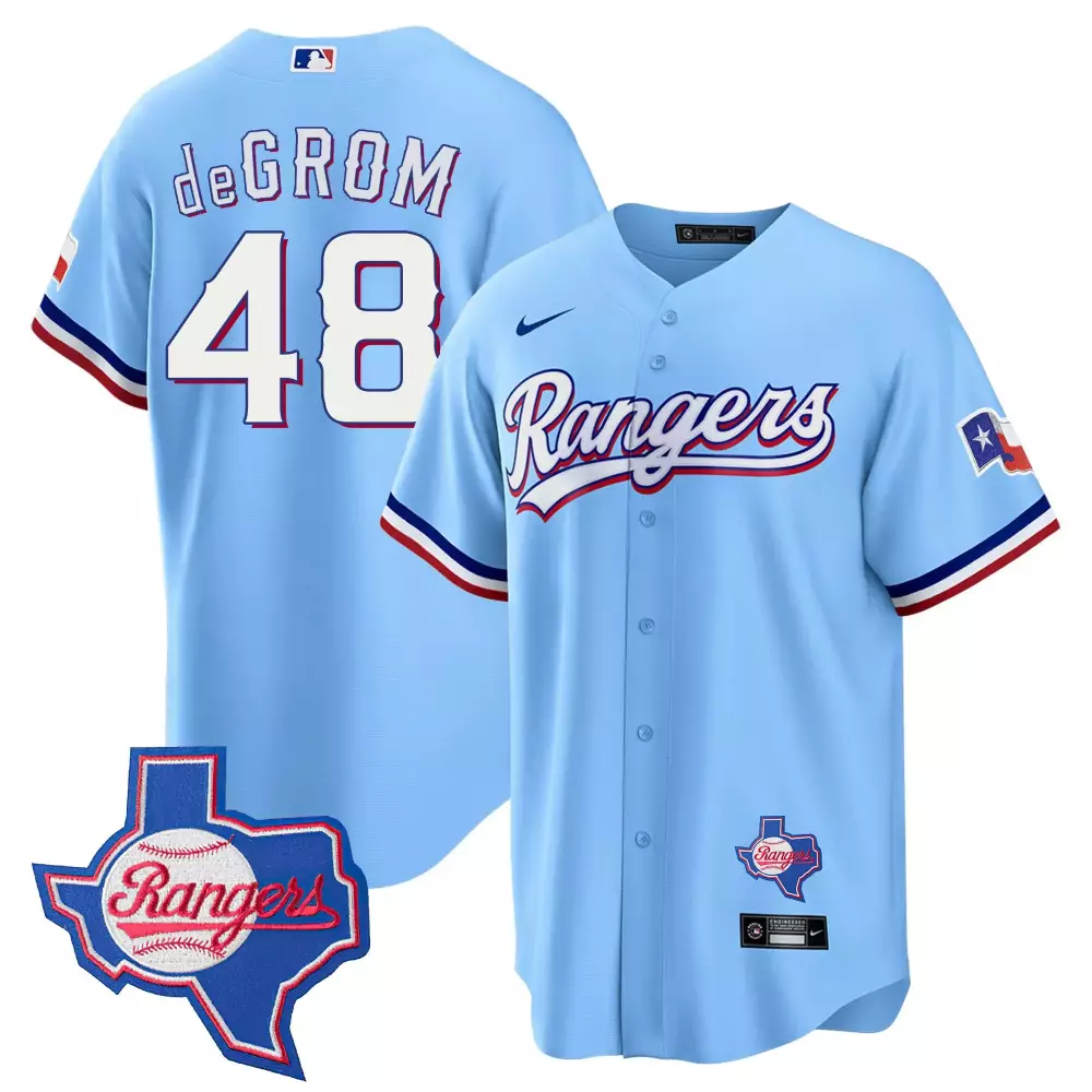 jacob degrom black womens texas rangers mexican jersey all stitched