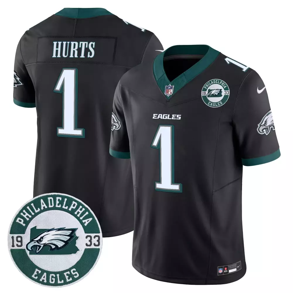Jalen Hurts Philadelphia Eagles 2024 Vapor Fuse Limited Jersey | White Stitched Fan Gear | For Men, Women & Youth
