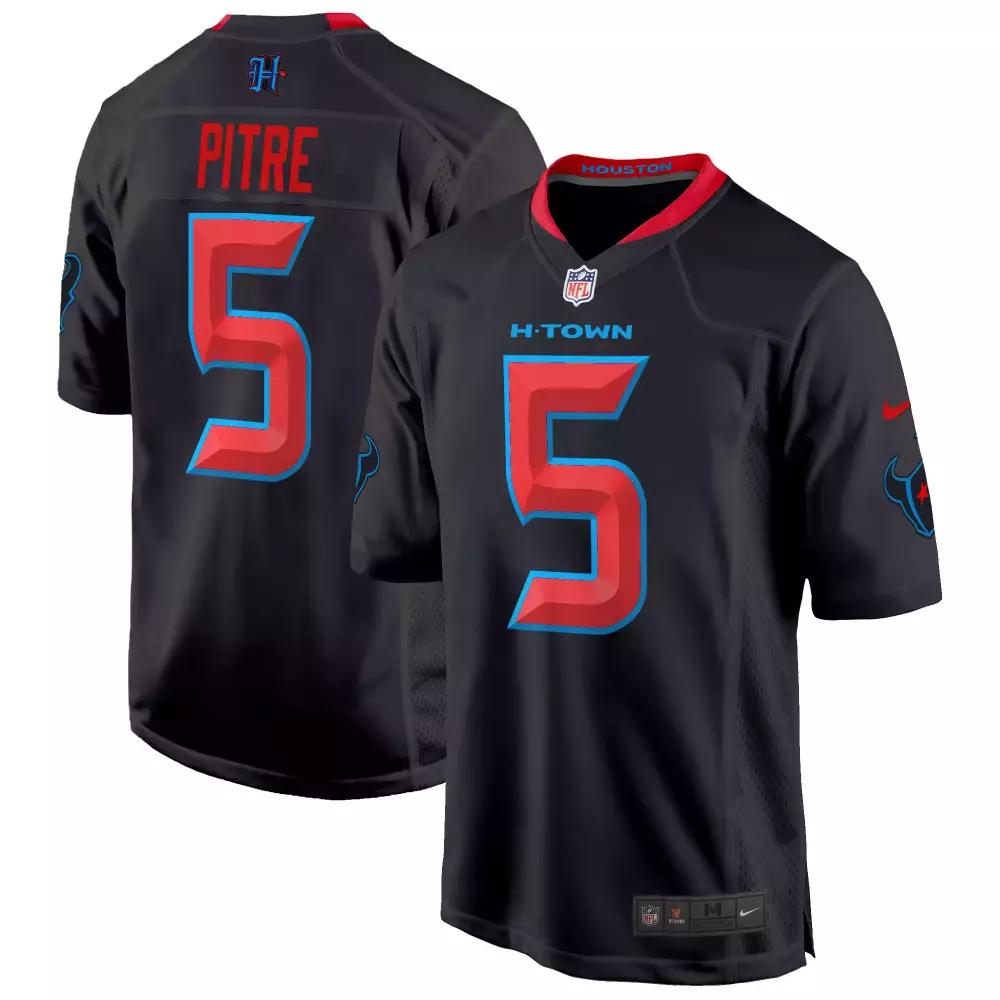 Jalen Pitre Houston Texans 2024 Navy Limited Men's Baseball Jersey | All Stitched Design | Perfect Fan Gear | For Men, Women & Youth