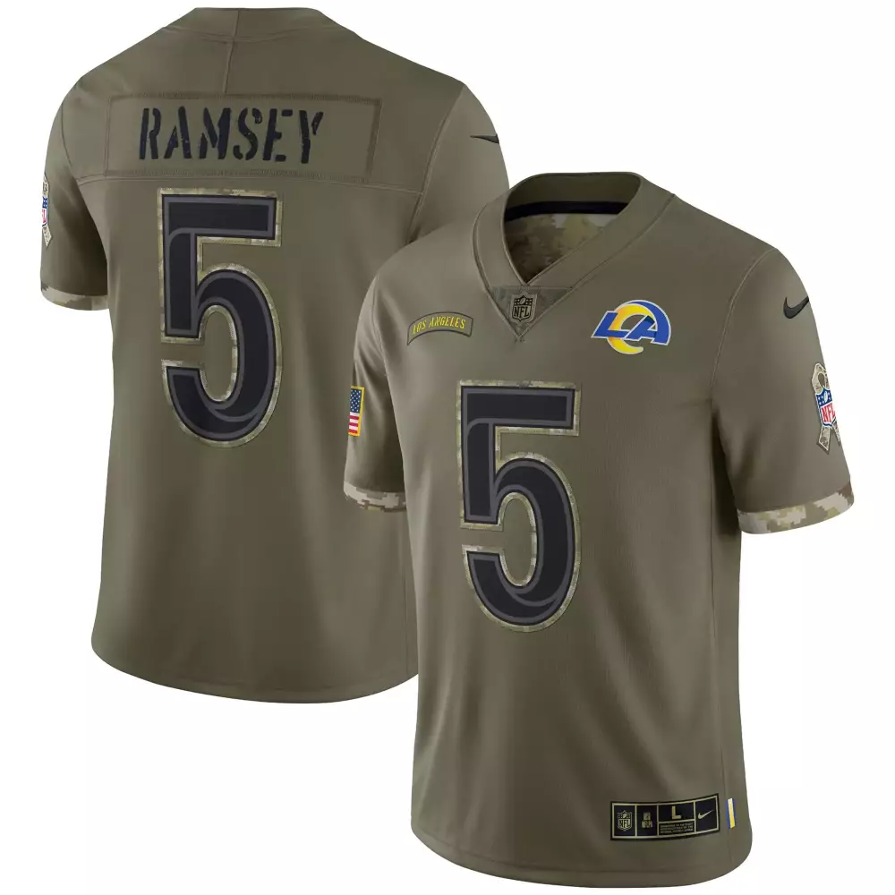 jalen ramsey royal womens los angeles rams 2024 nfc west division champions vapor limited jersey all stitched