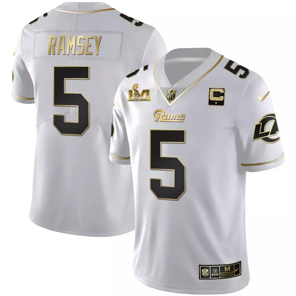 jalen ramsey royal womens los angeles rams 2024 nfc west division champions vapor limited jersey all stitched