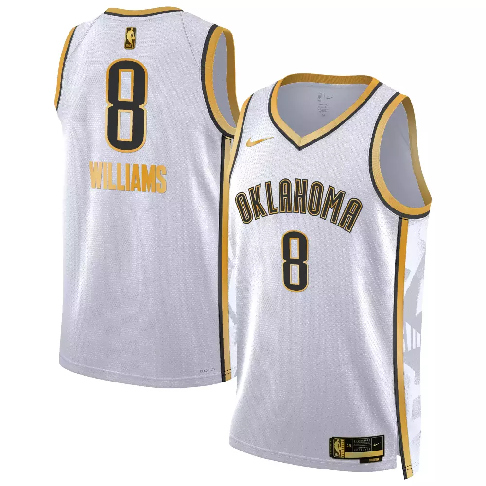 jalen williams icon mens oklahoma city thunder swingman jersey oklahoma patch all stitched