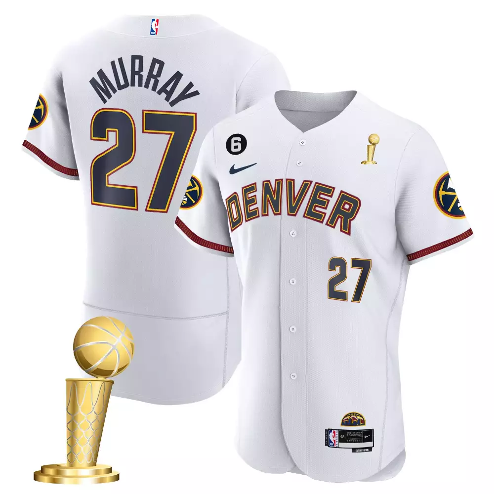 jamal murray city red mens denver nuggets 2023 finals patch champions collection jersey v2 all stitched