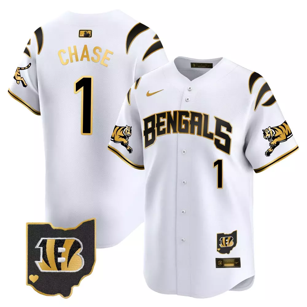 Jamarr Chase Cincinnati Bengals Men's Vapor Premier Limited Jersey | Stitched Fan Gear | For Men, Women & Youth