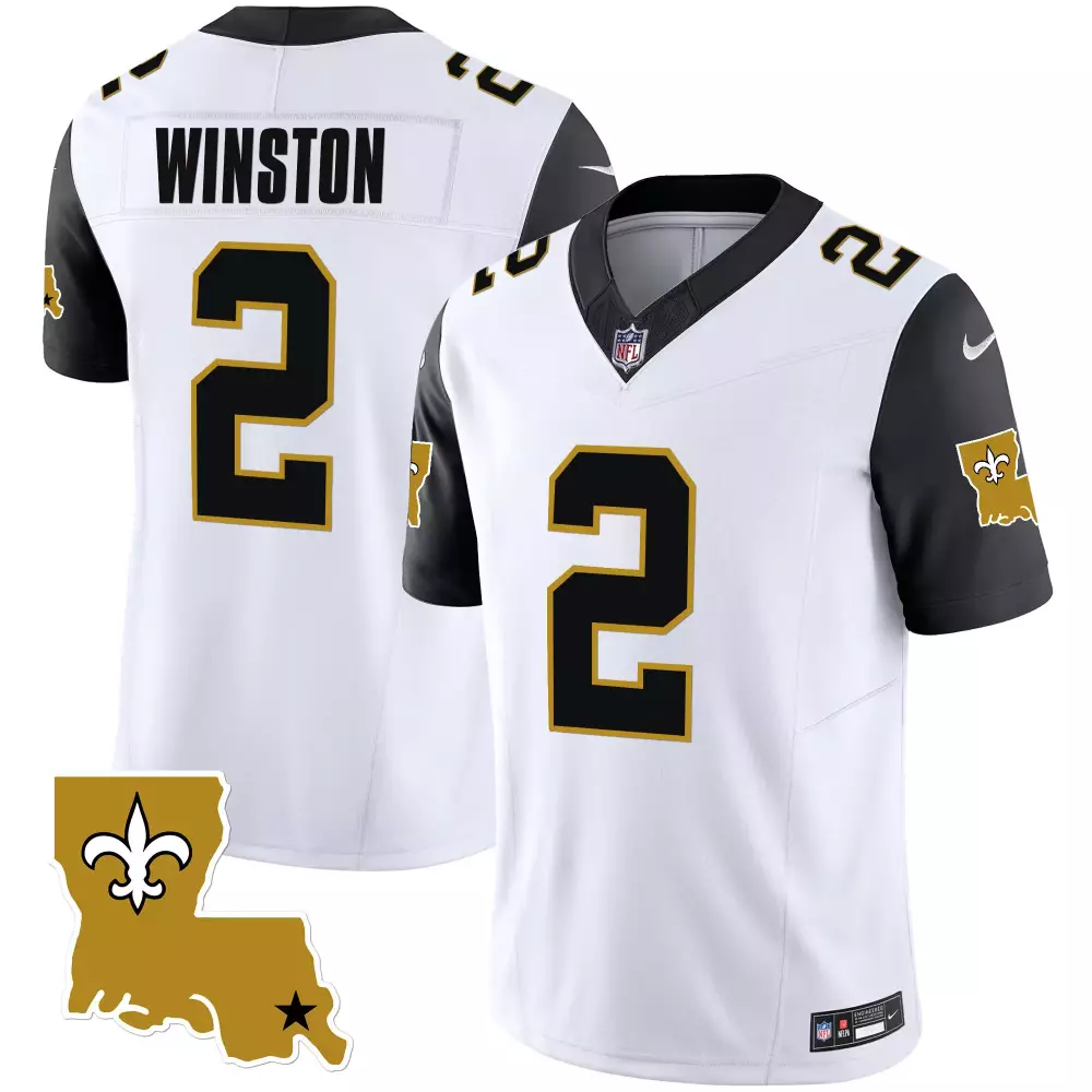 jameis winston black sleeves mens new orleans saints vapor limited jersey new orleans patch all stitched