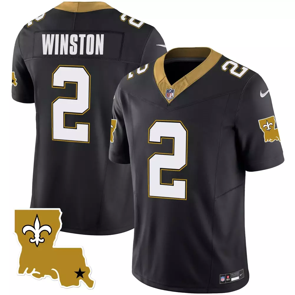 jameis winston black youths new orleans saints 1987 legacy vapor jersey all stitched