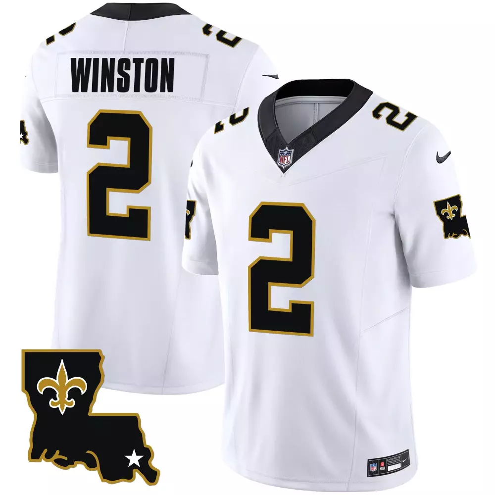 jameis winston salute to service mens new orleans saints black gold jersey all stitched