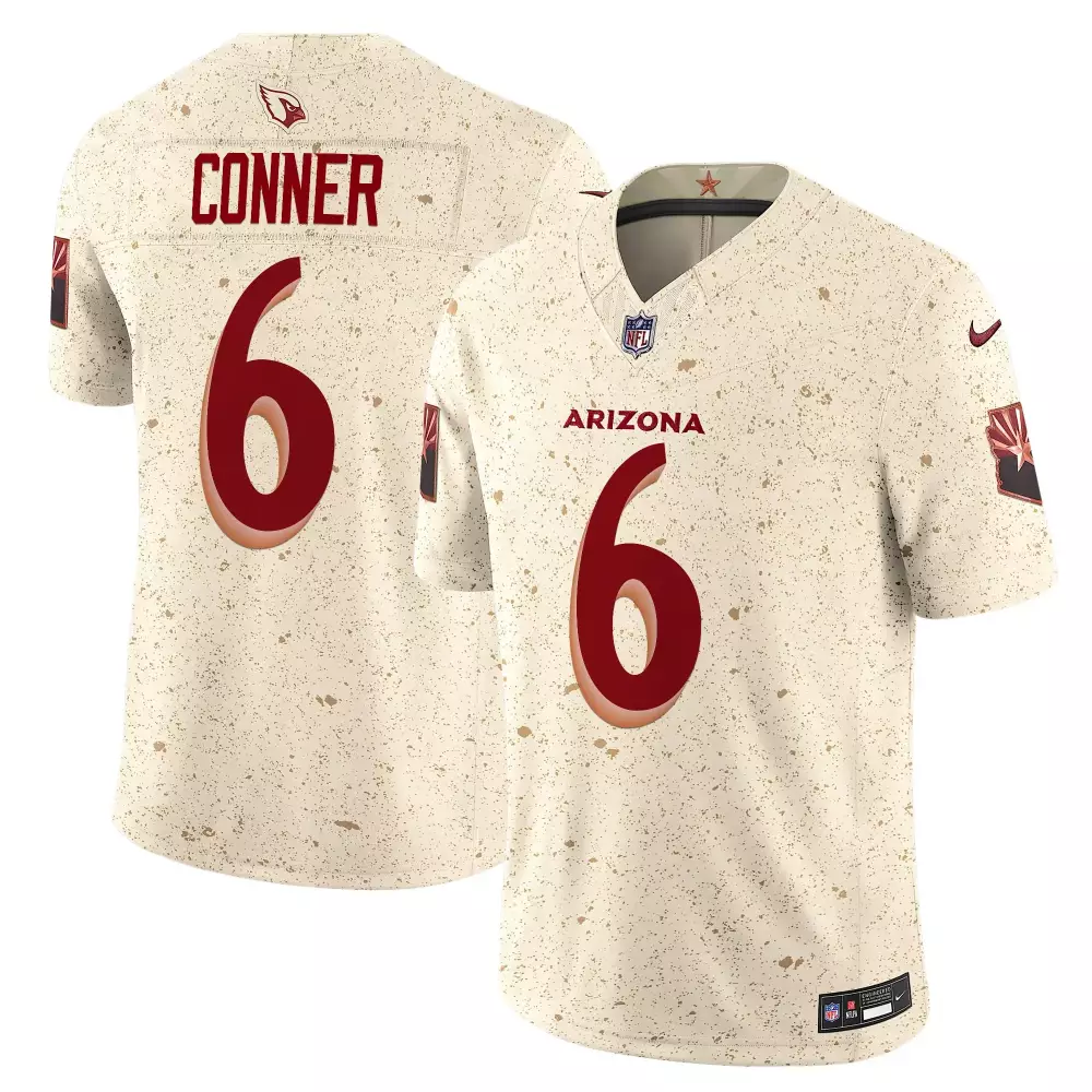 james conner black alternate mens arizona cardinals 2024 special vapor limited jersey v2 all stitched