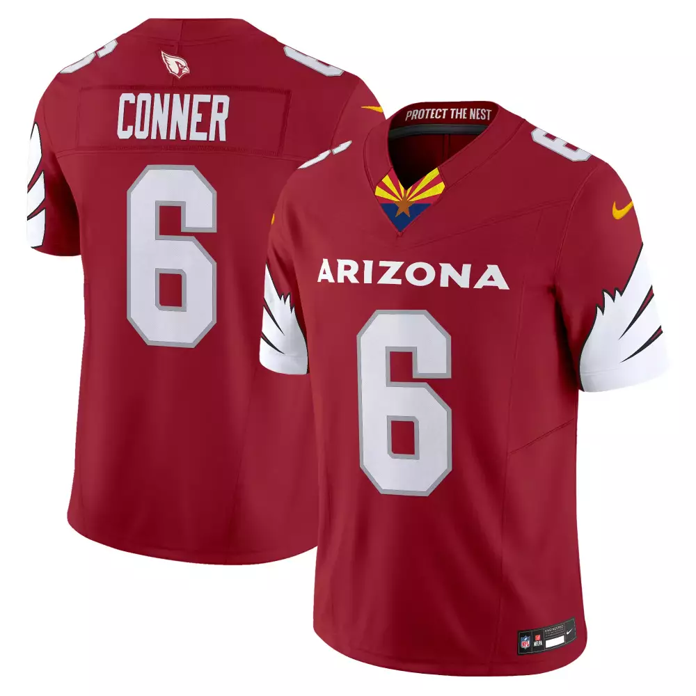 james conner black alternate mens arizona cardinals 2024 special vapor limited jersey v2 all stitched