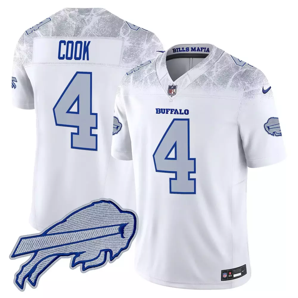 james cook black womens buffalo bills new york patch vapor limited jersey all stitched