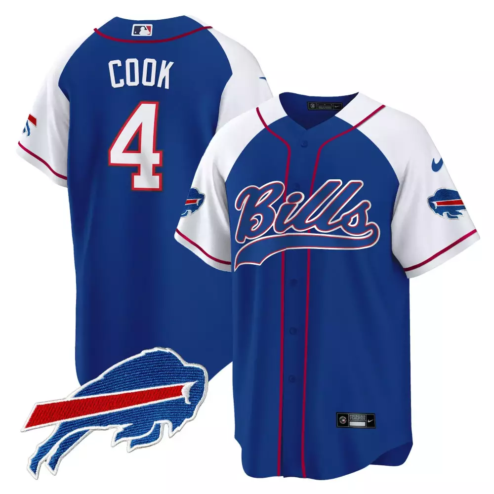 James Cook Buffalo Bills Red Women's Vapor Limited Jersey | 2024 Buffalo Bills Mafia Patch | Stitched Fan Gear for All