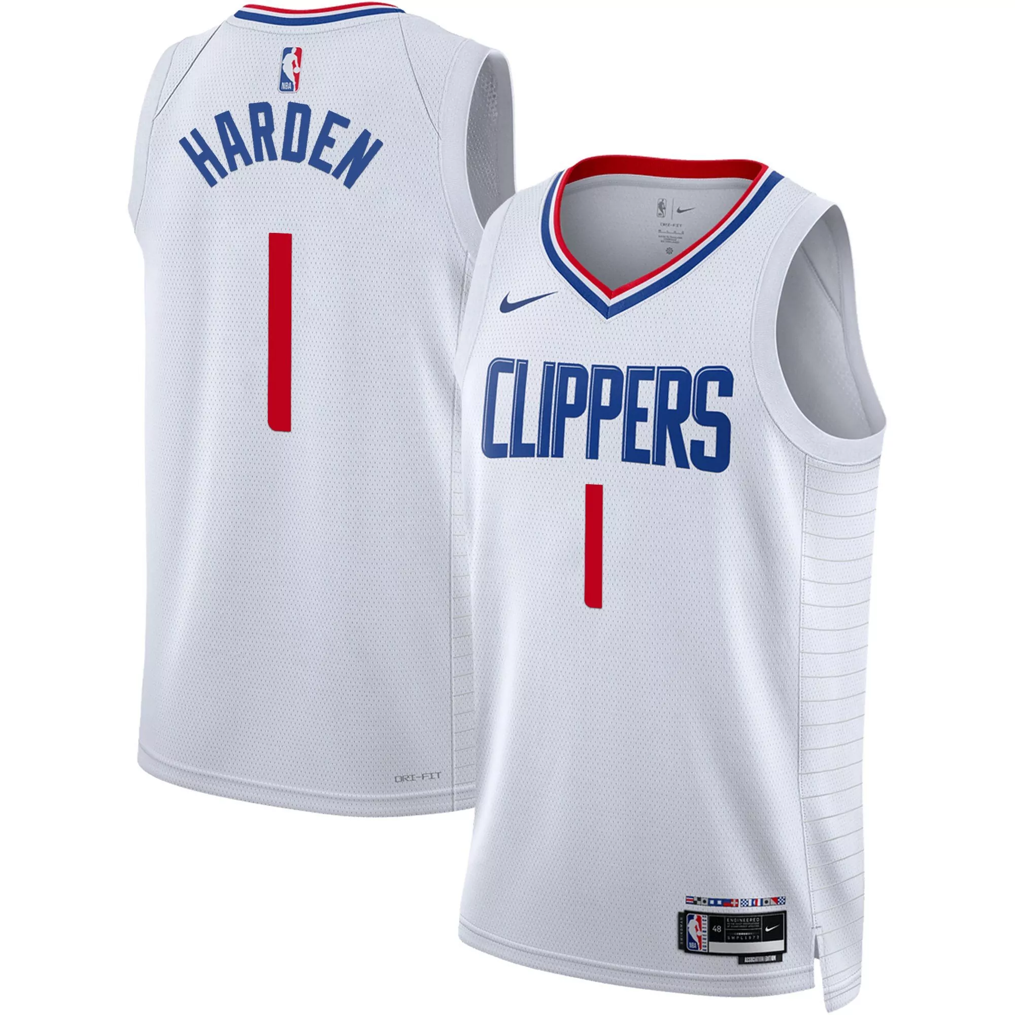 ivica zubac icon mens los angeles clippers swingman jersey all stitched