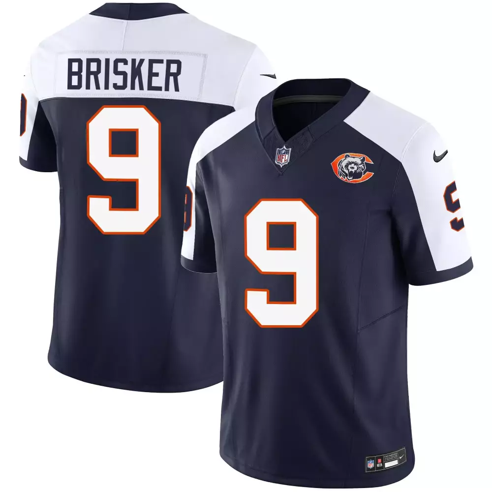 inverted youth chicago bears throwback vapor custom jersey all stitched