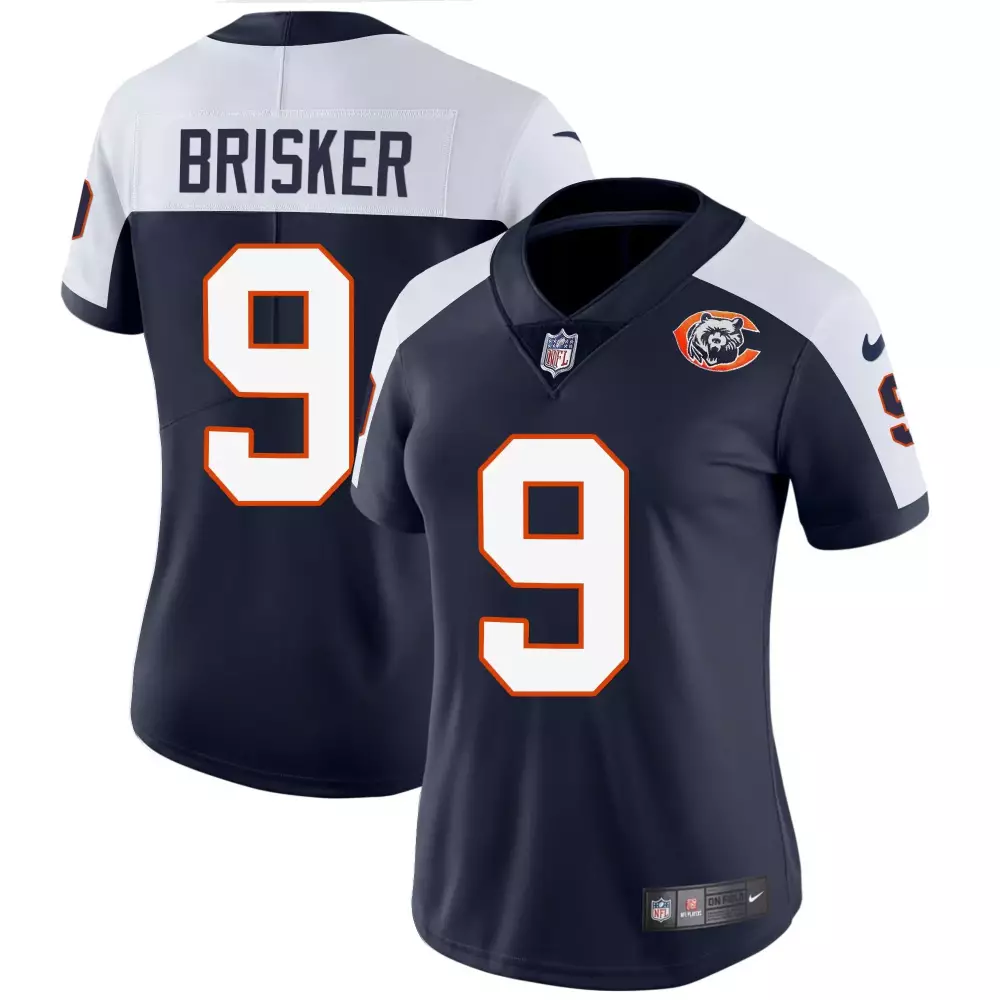 inverted youth chicago bears throwback vapor custom jersey all stitched