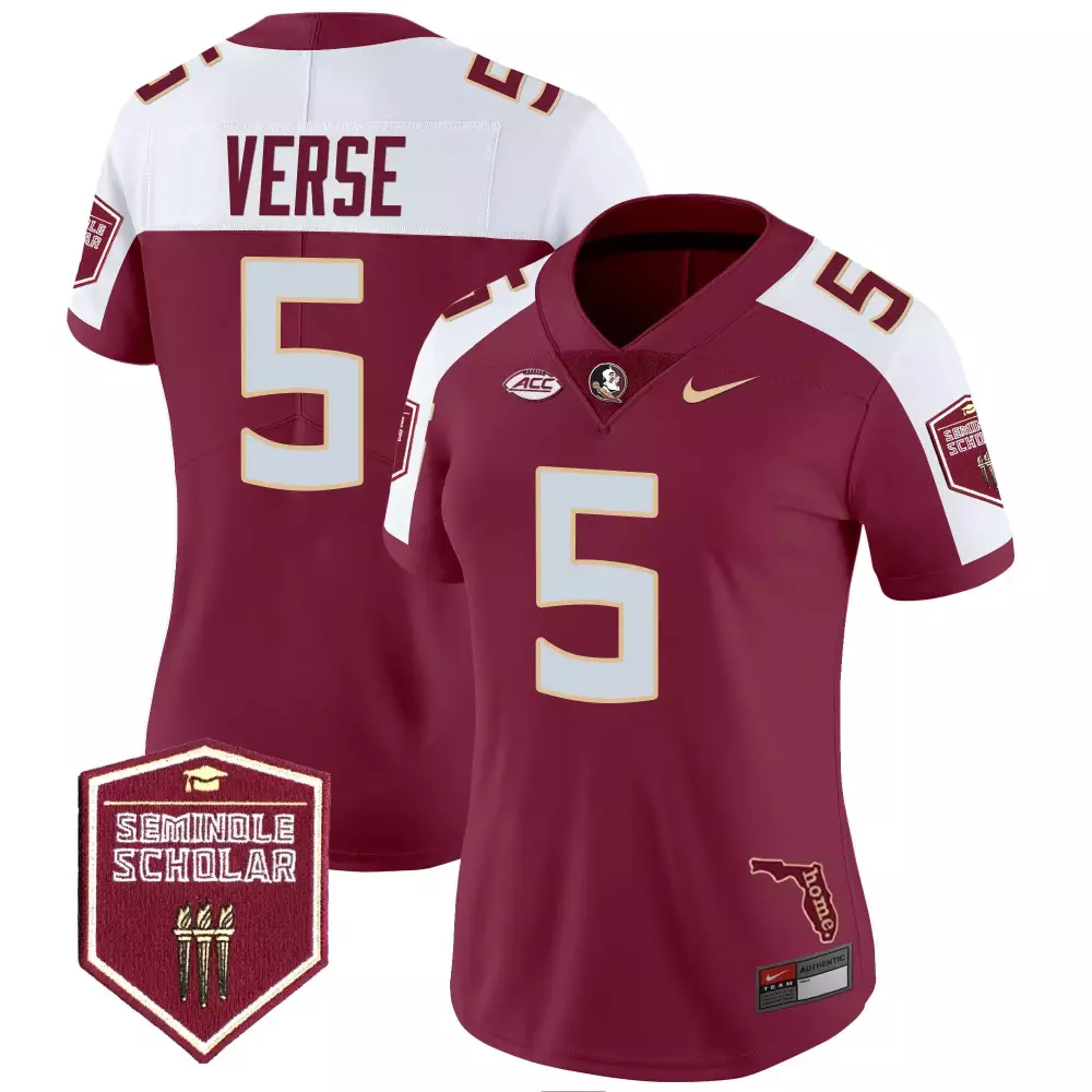 jared verse garnet alternate mens florida state seminoles orange bowl patch vapor limited jersey all stitched