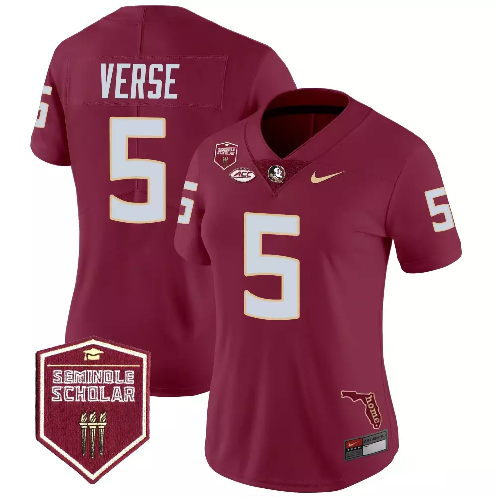jared verse garnet mens florida state seminoles vapor limited jersey v2 all stitched