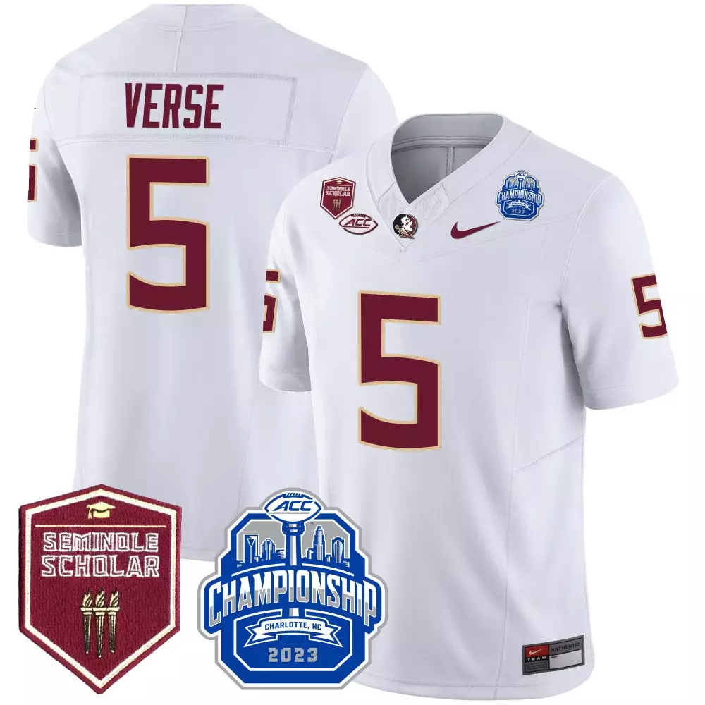 jared verse turquoise mens florida state seminoles seminole heritage scholar patch vapor limited jersey all stitched