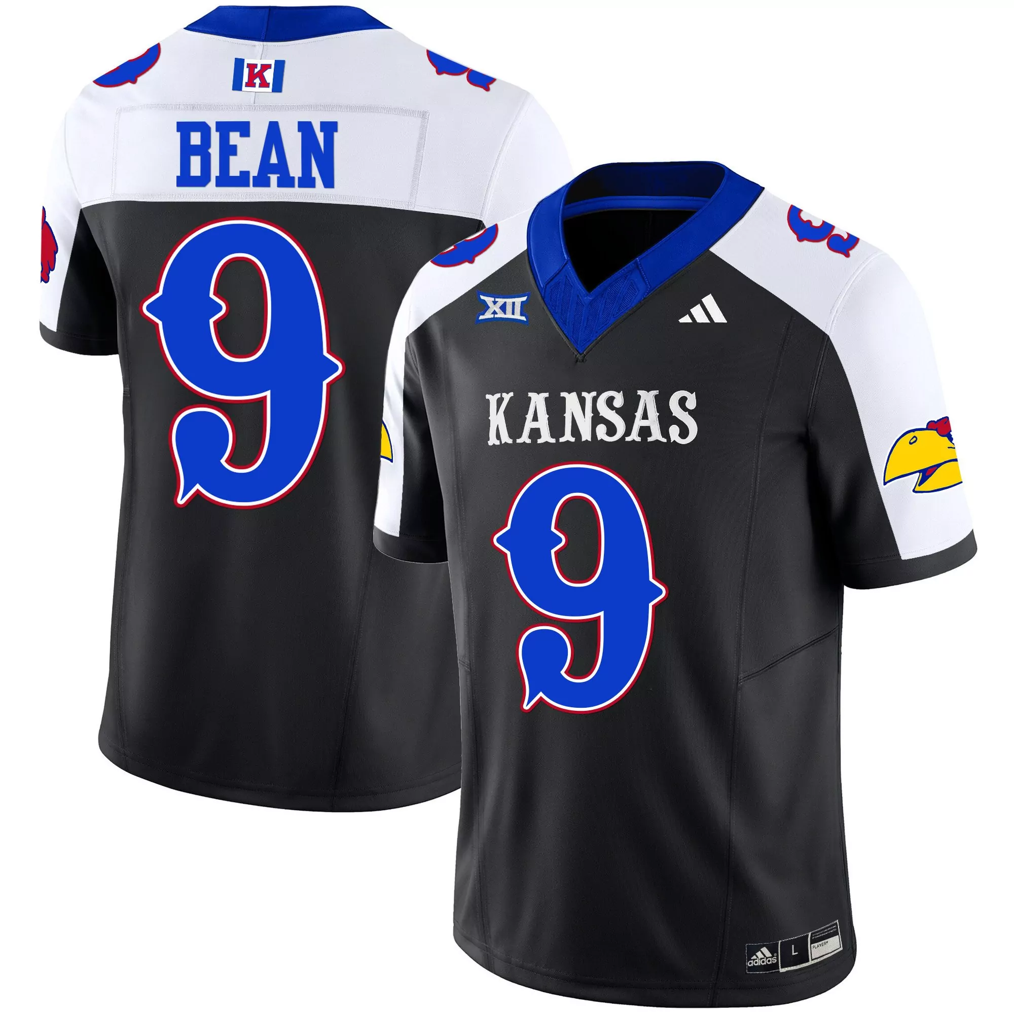 jalon daniels white mens kansas jayhawks blackhawk guaranteed rate bowl patch vapor limited jersey stitched