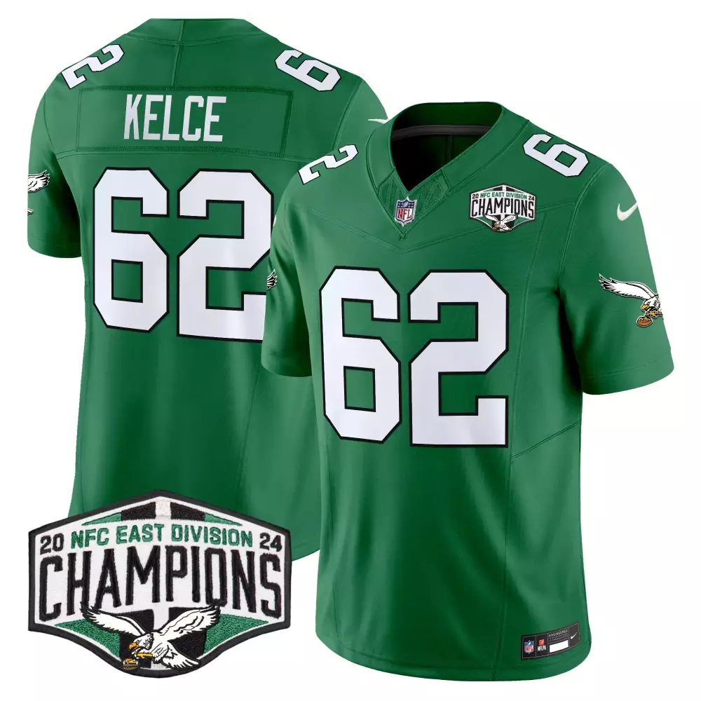 jason kelce kelly green mens philadelphia eagles jerome brown retired patch gold kelly jersey all stitched