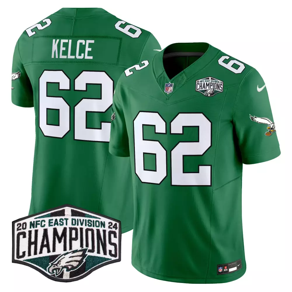 jason kelce kelly green mens philadelphia eagles jerome brown retired patch gold kelly jersey all stitched