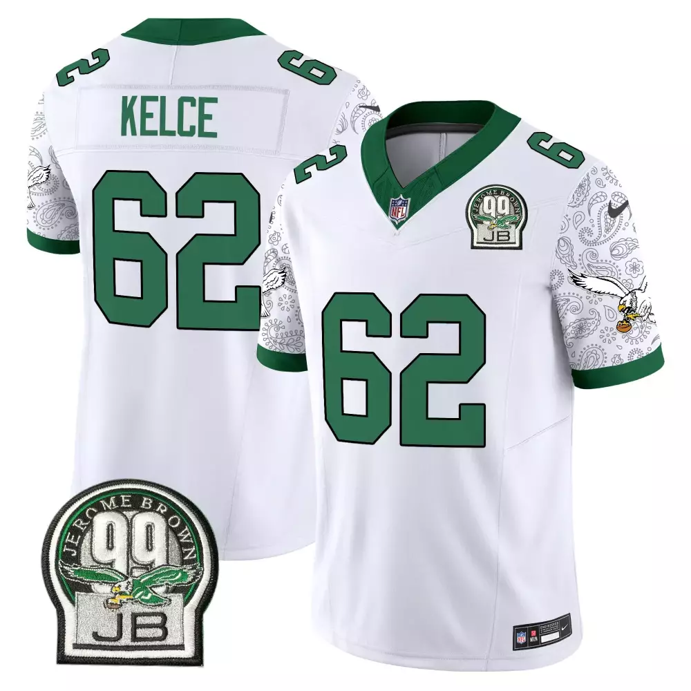 jason kelce kelly white mens philadelphia eagles kelly green vapor limited jersey v2 all stitched