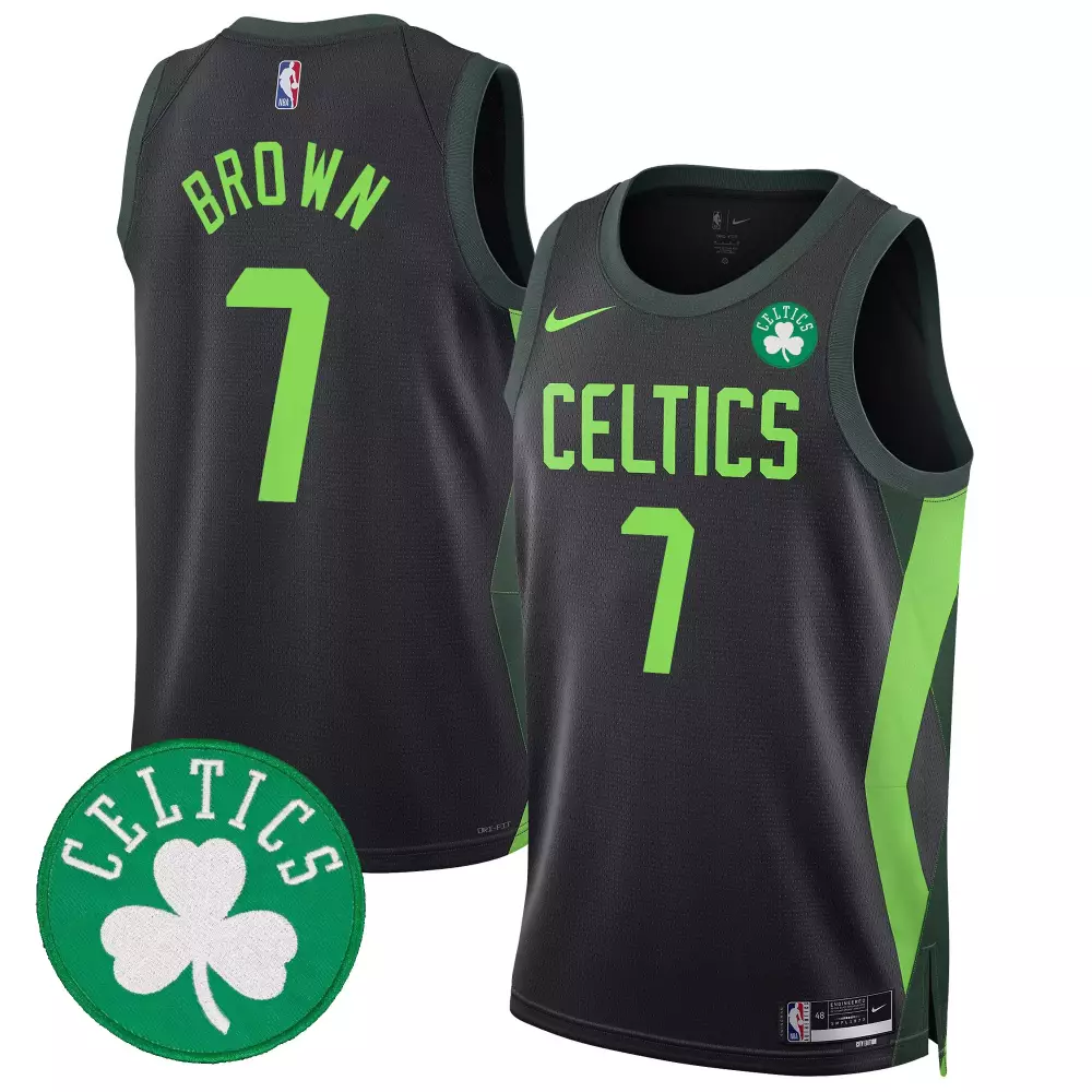 jaylen brown 2425 city mens boston celtics swingman jersey all stitched