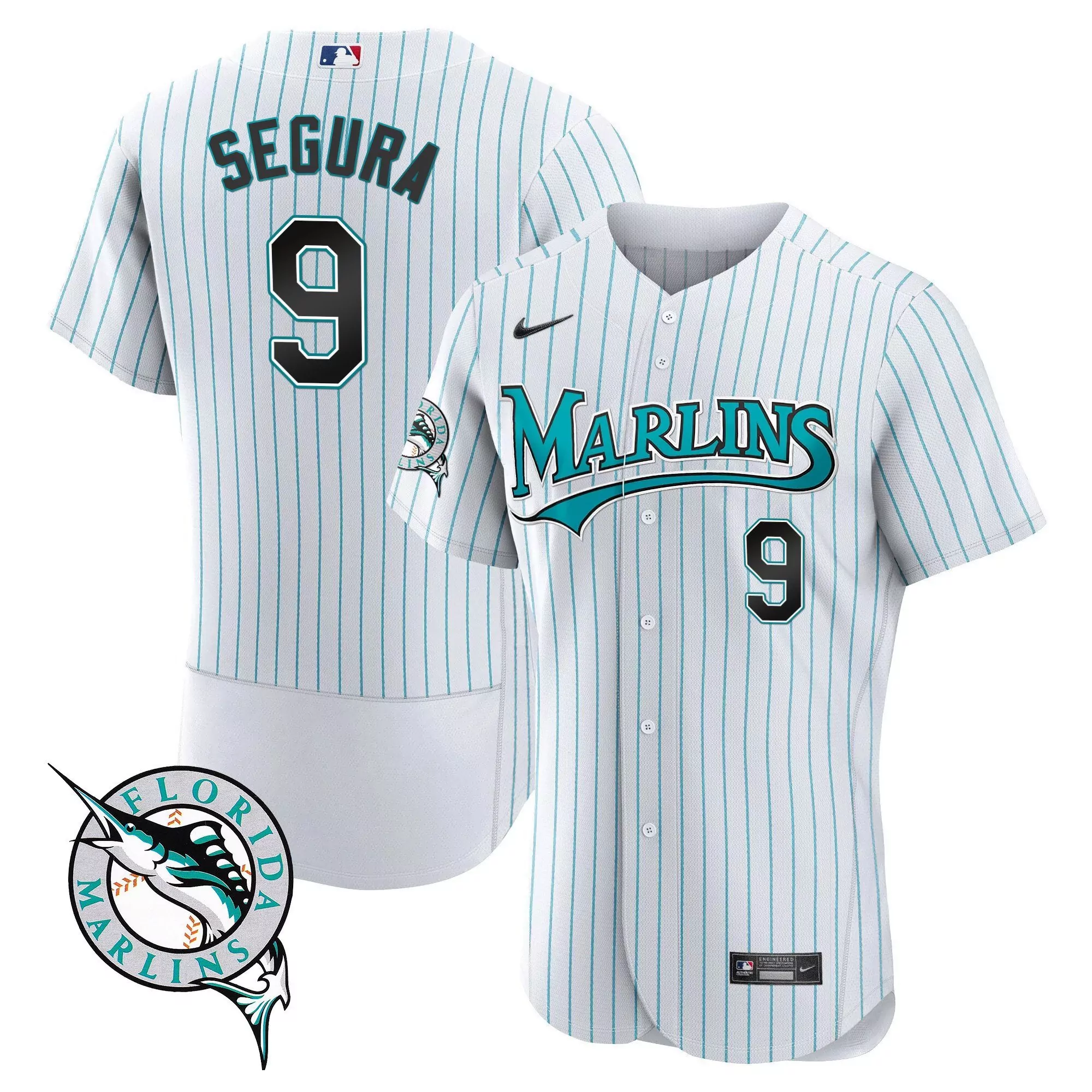 jean segura men miami marlins throwback cool base jersey all stitched