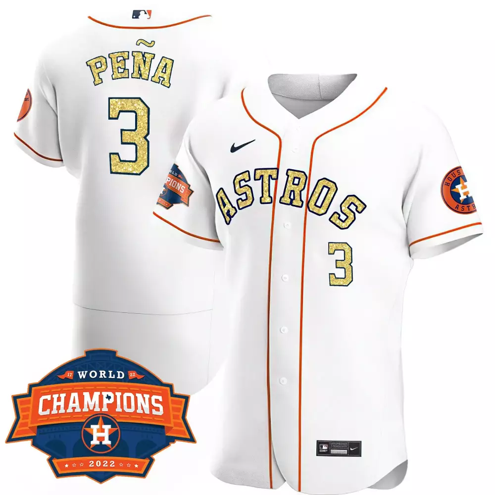 jeremy pena flex base mens houston astros alternate navy 2022 world series player jersey all stitched