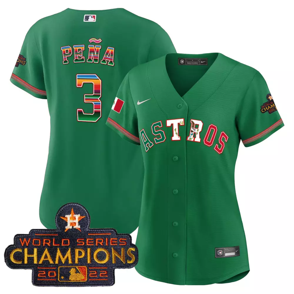 jeremy pena green womens houston astros cactus jack patch vapor premier limited jersey v11 stitched