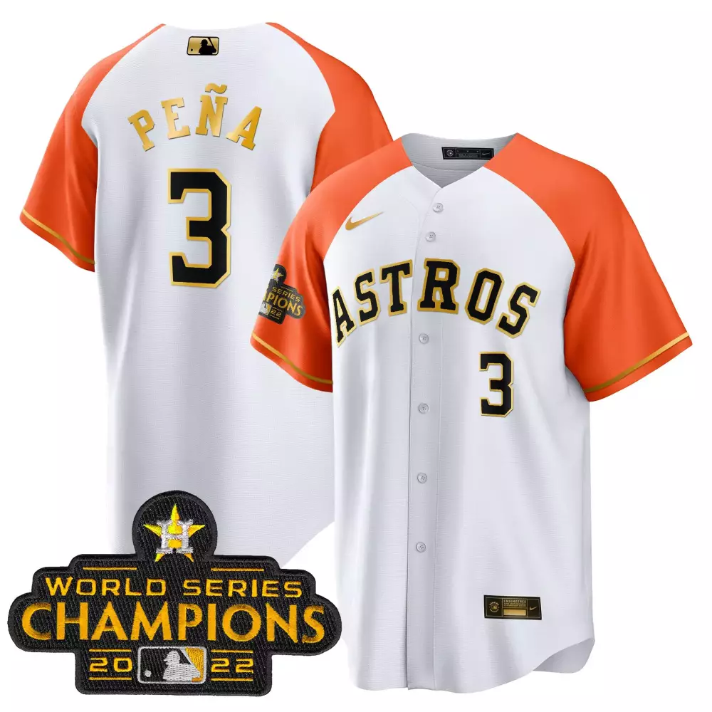 jeremy pena orange unisex houston astros mickey houston vapor premier limited jersey printed