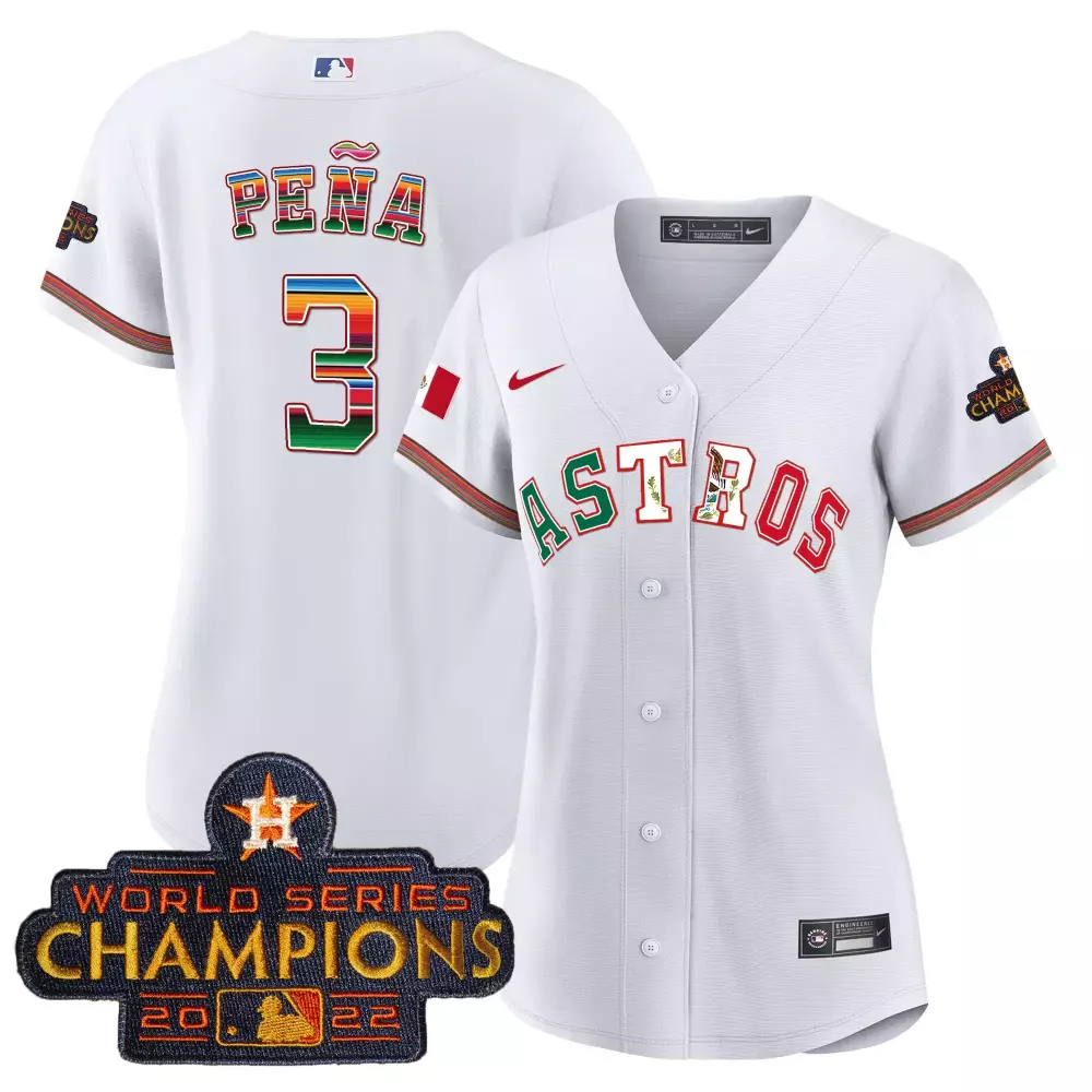 jeremy pena white womens houston astros los houston astros mexico jersey all stitched