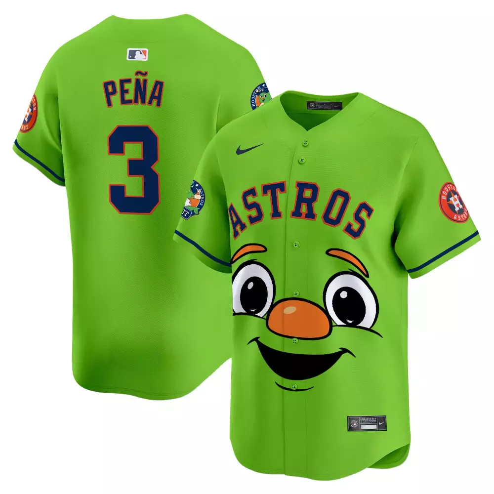 jeremy pena youth houston astros mitchell ness cooperstown 2022 world series player jersey all stitched