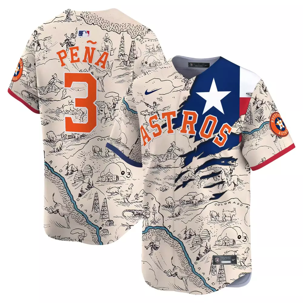 jeremy pena youth houston astros mitchell ness cooperstown 2022 world series player jersey all stitched