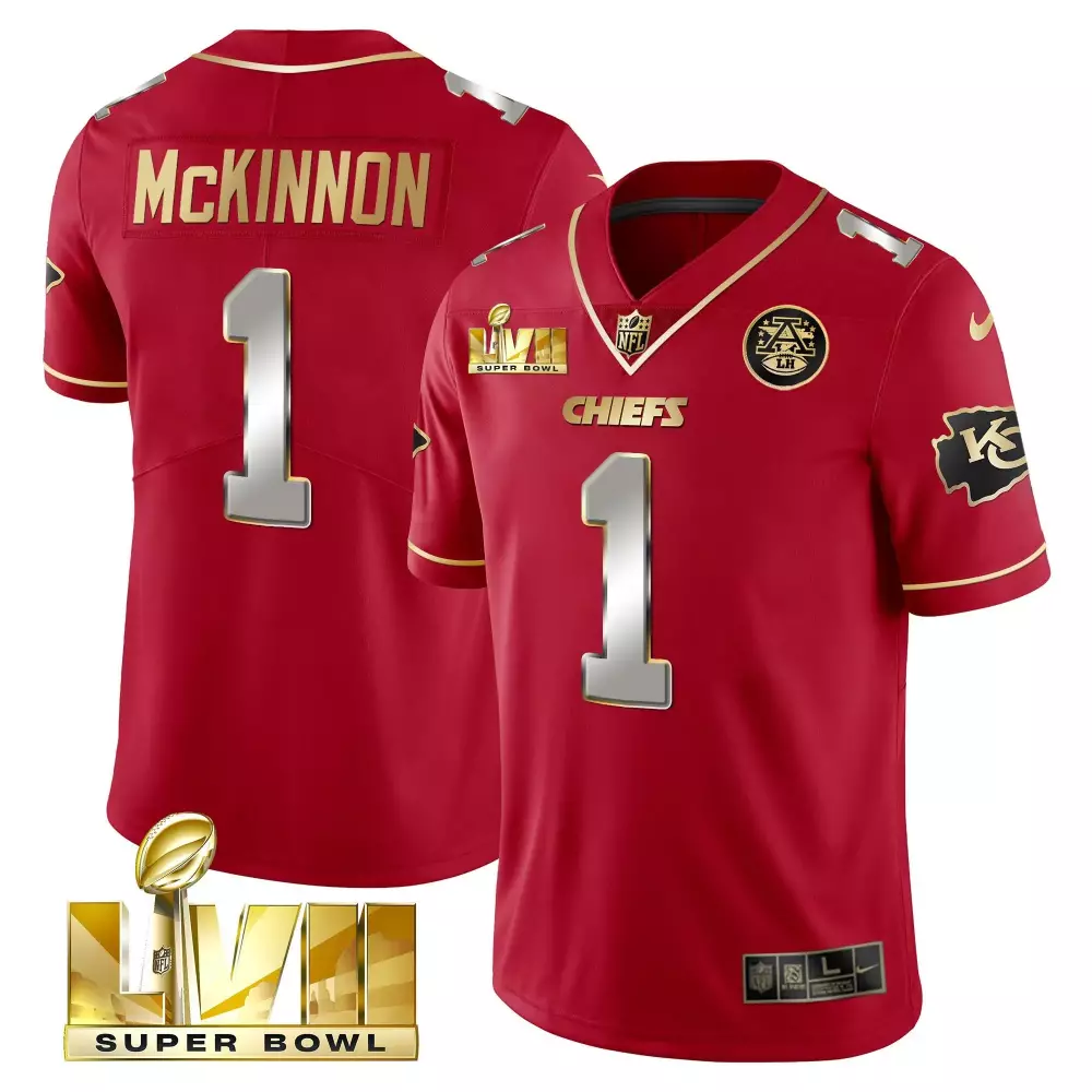 jerick mckinnon red mens kansas city chiefs throwback limited vapor jersey all stitched