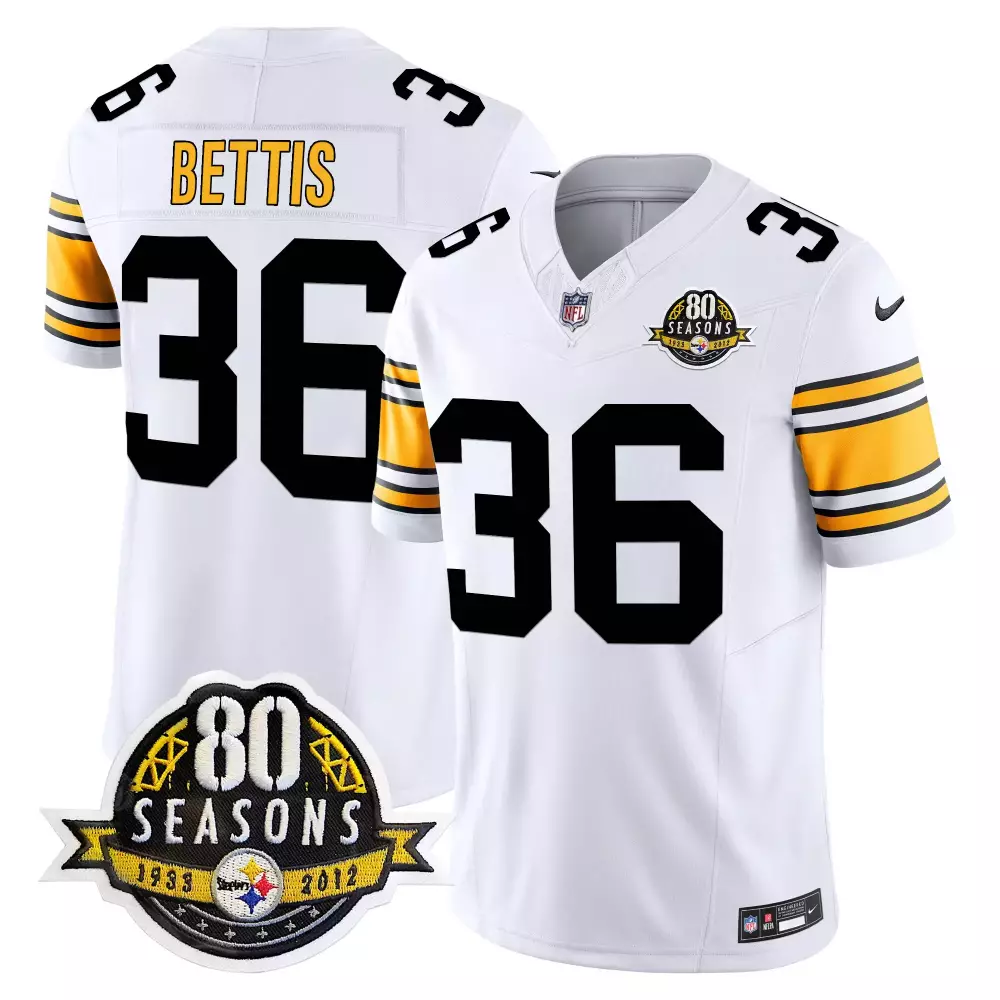 jerome bettis 1975 white mens pittsburgh steelers 50th anniversary of super bowl ix patch vapor limited jersey v2 all st
