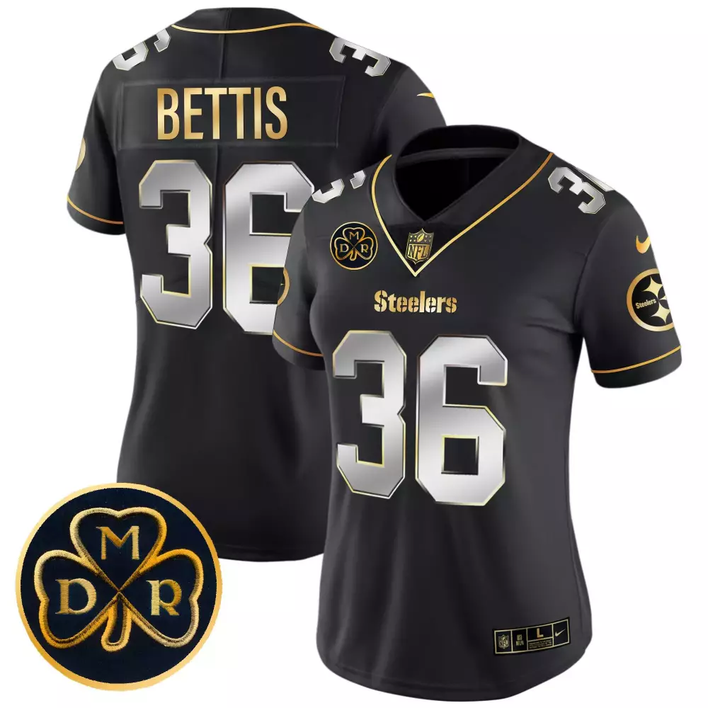 jerome bettis black limited mens pittsburgh steelers home patch gold vapor jersey all stitched