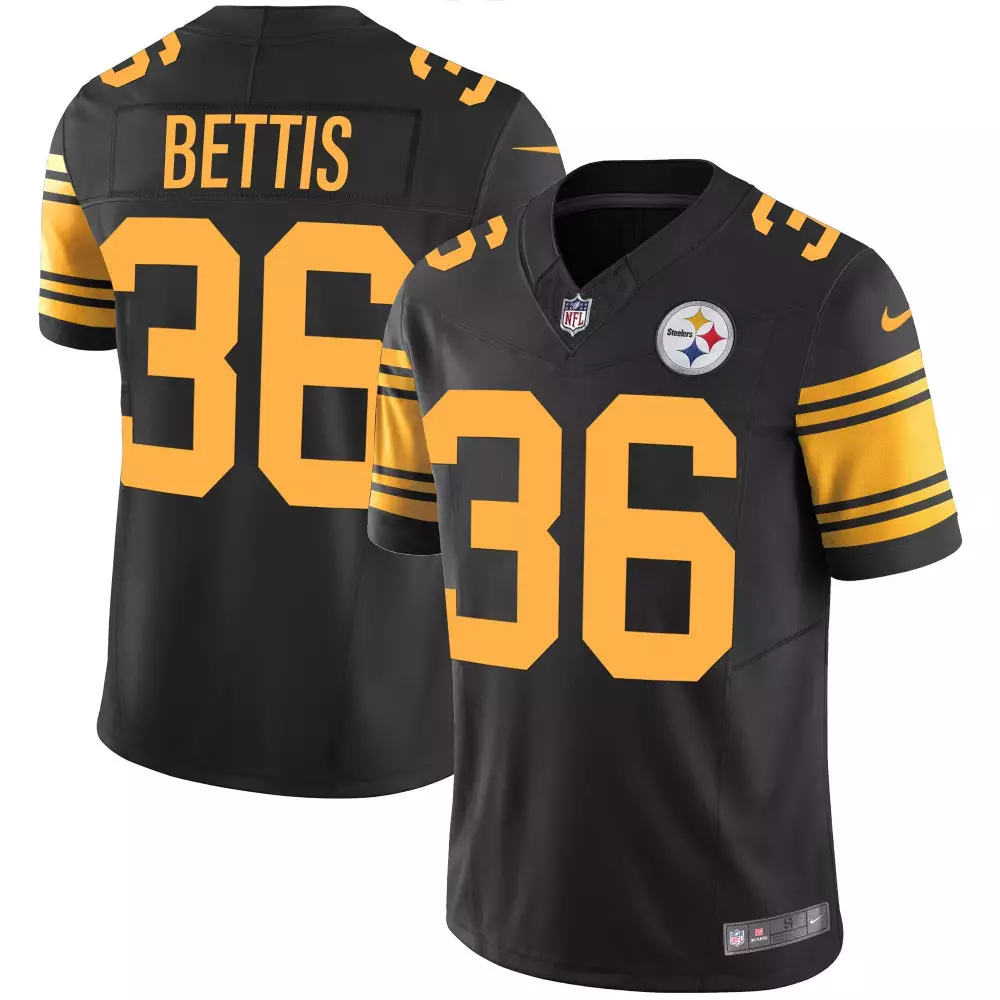 jerome bettis color rush mens pittsburgh steelers vapor limited jersey all stitched